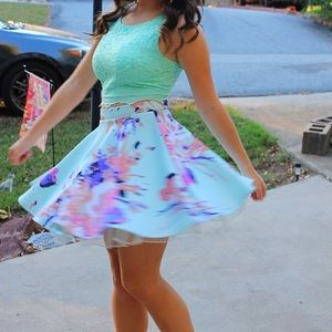 Homecoming/ cocktail formal two price dress